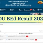 IGNOU BEd Result 2025 : এখান থেকে সরাসরি ফলাফল ডাউনলোড করুন