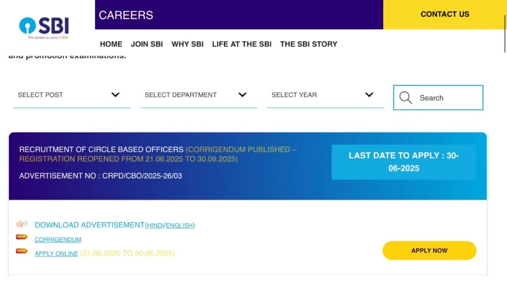 careers. (1) sbi