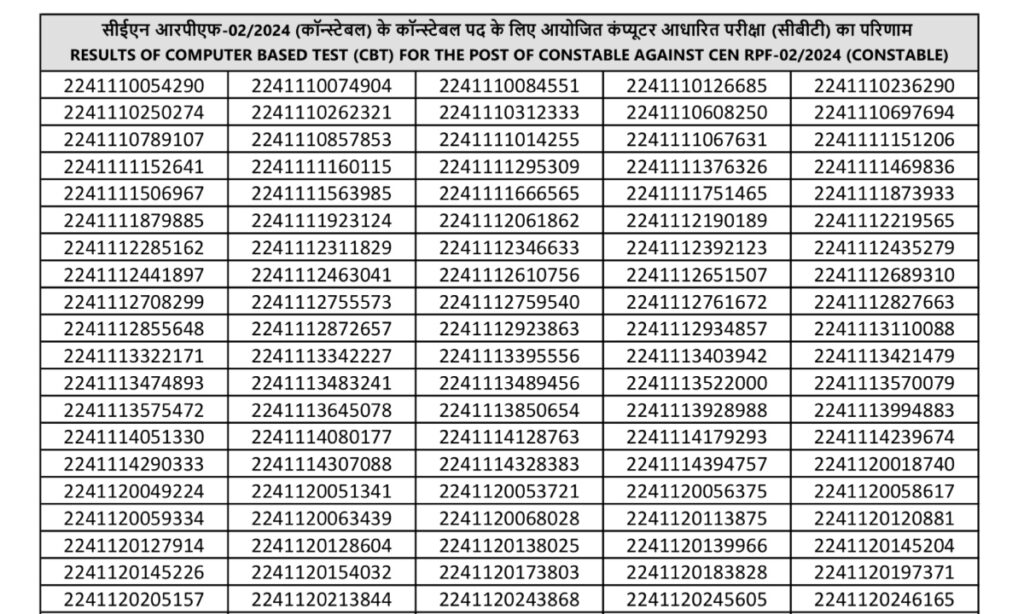 rpf2 rpf result<br />